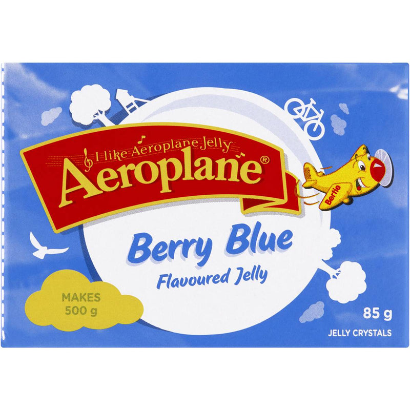 Aeroplane Original Berry Blue Flavoured Jelly 85g