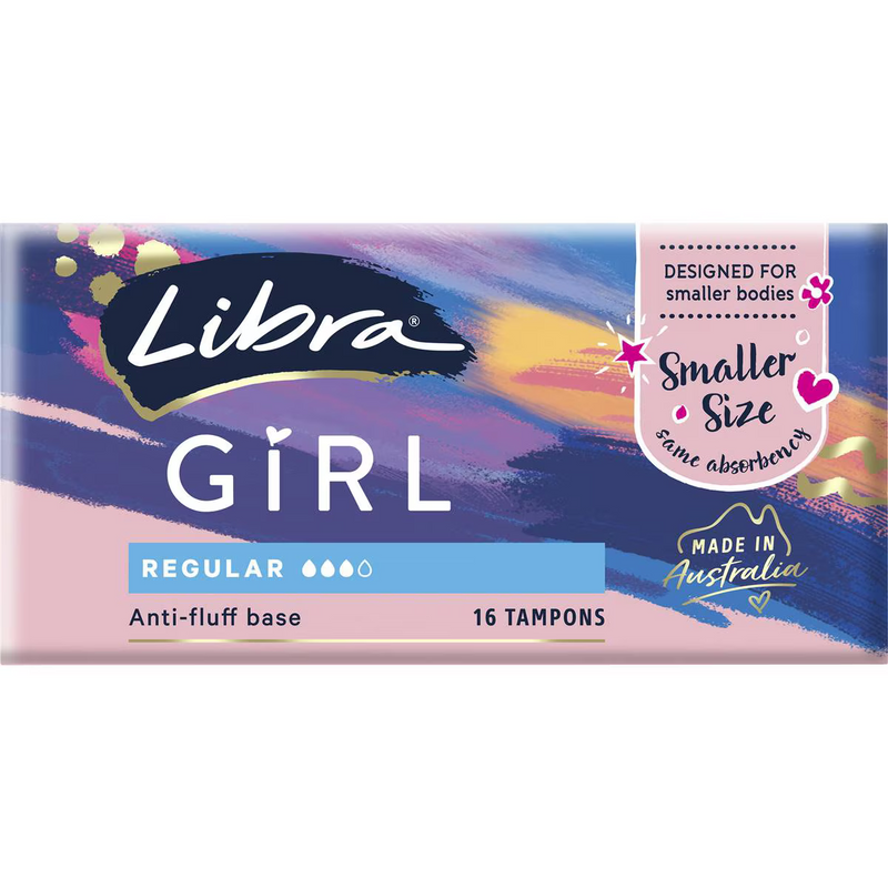 Libra Girl Tampons - 16 Regular