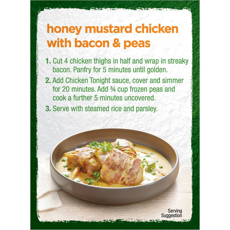 Chicken Tonight Honey & Mustard Cooking Sauce 485g