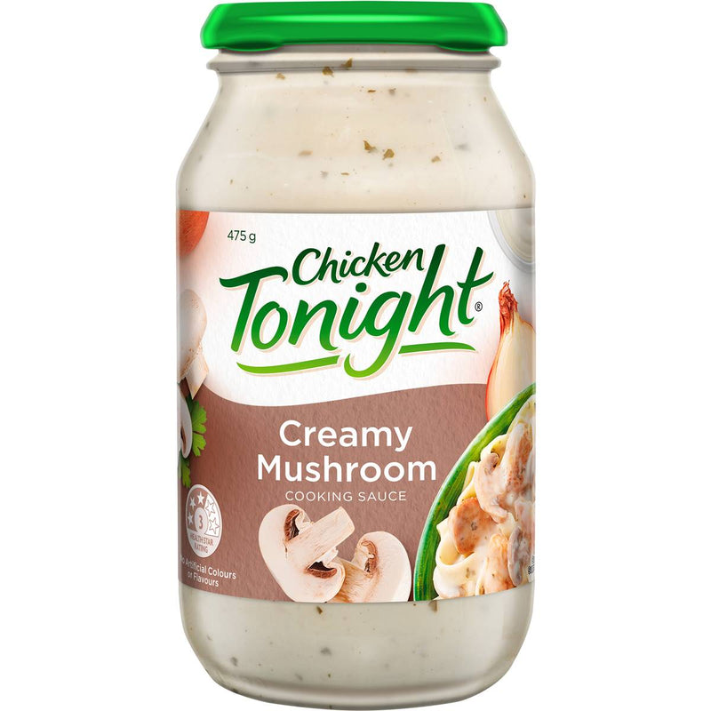 Chicken Tonight Creamy Mushroom Cooking Sauce 475g