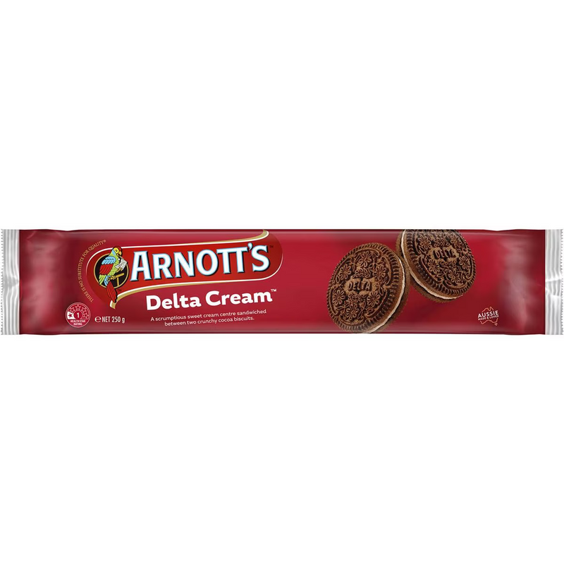 Arnott's Delta Cream Biscuits 250g