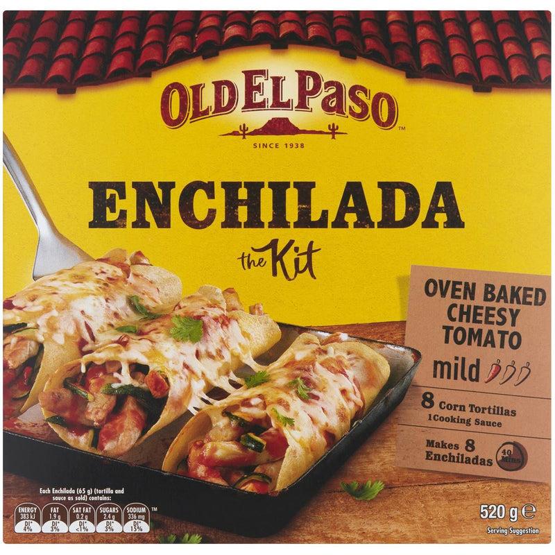 Old El Paso Enchilada Dinner Kit 520g