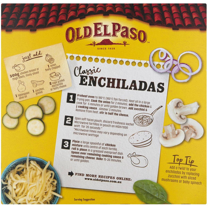 Old El Paso Enchilada Dinner Kit 520g