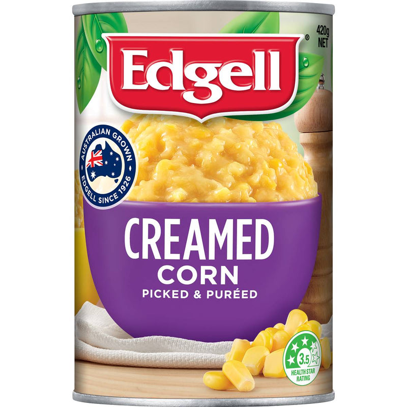 Edgell Creamed Corn Creamed 420g