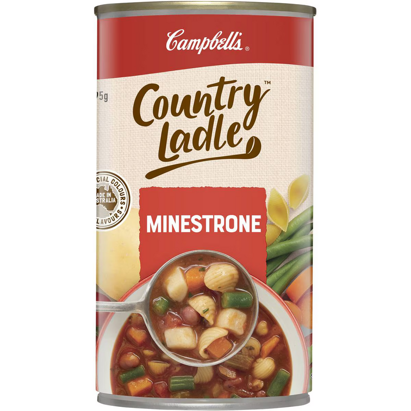 Campbell's Country Ladle Soup Minestrone 495g