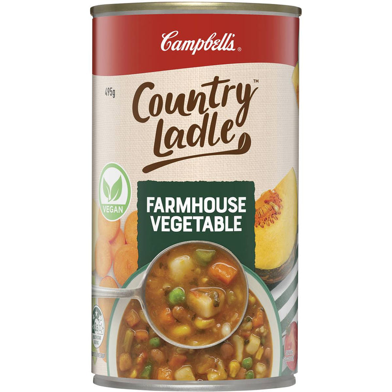 Campbell's Country Ladle Soup Farmhouse Vegetable 495g