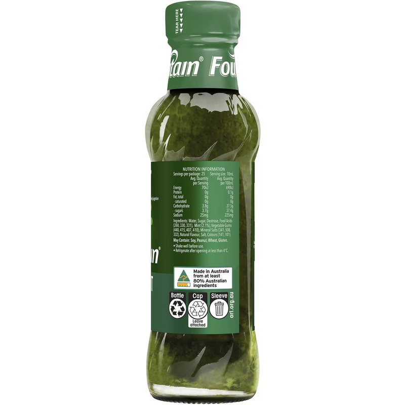 Fountain Thick Mint Sauce 250ml