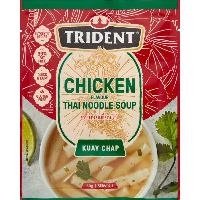 Trident Chicken Flavour Thai Noodle Soup 50g