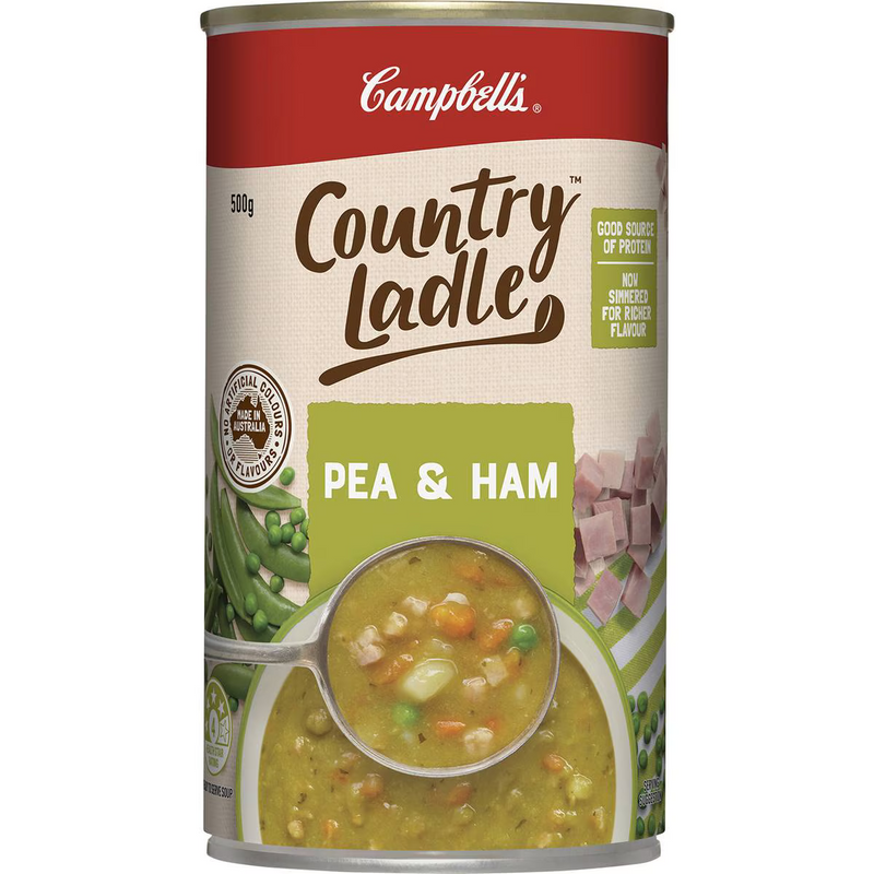 Campbell's Country Ladle Soup Pea & Ham 500g