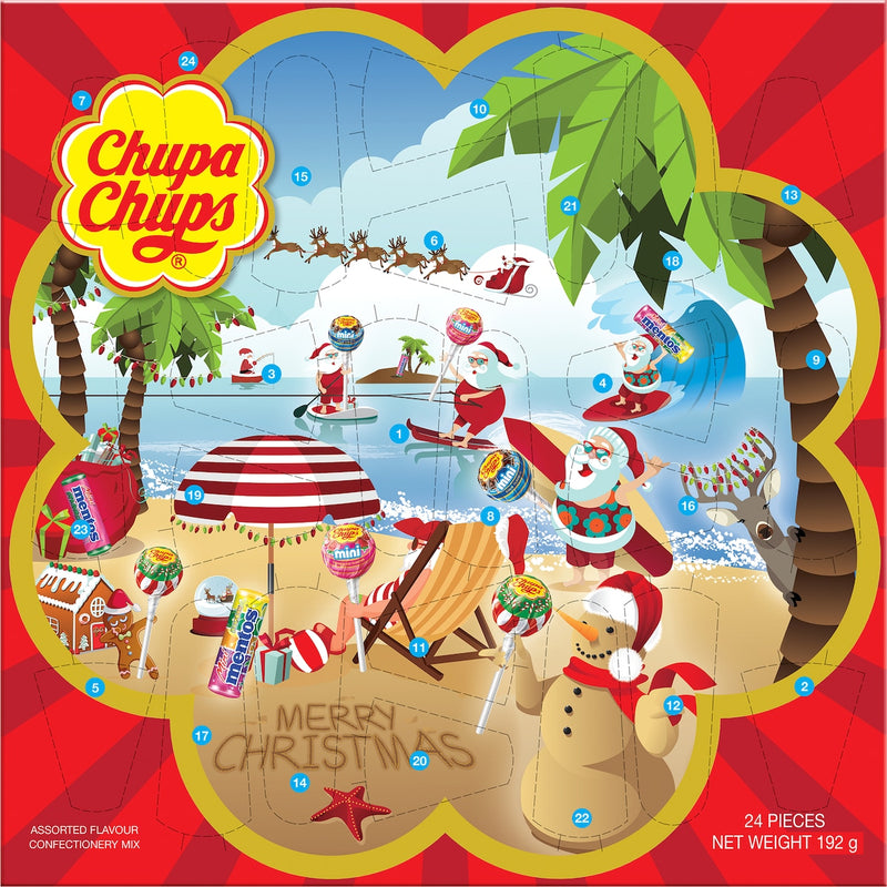 Chupa Chups Advent Calendar 192g