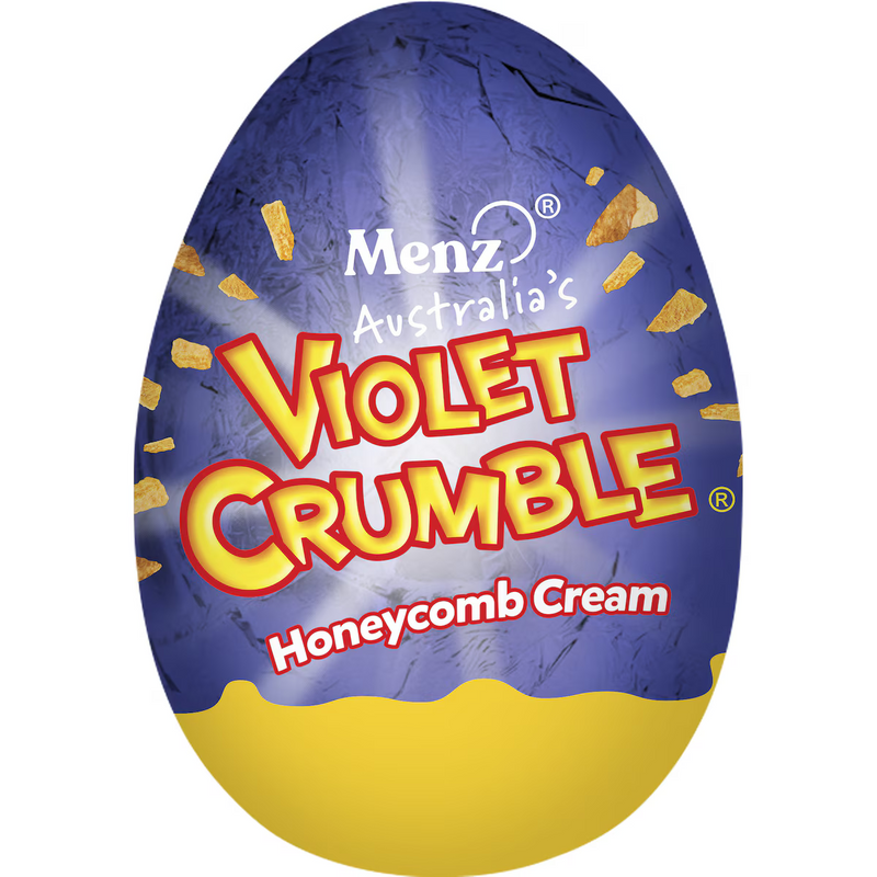 Violet Crumble Chocolate Honeycomb Cream Easter Egg 35g