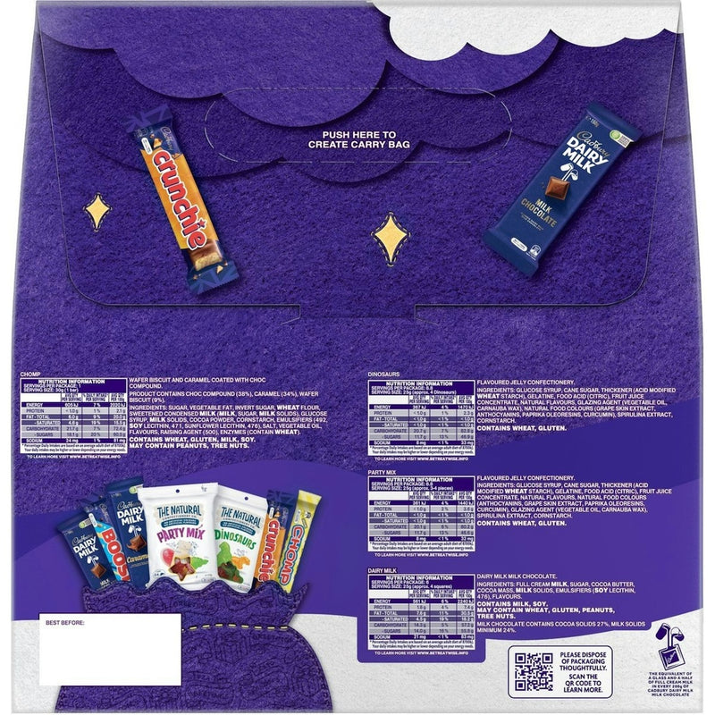 Cadbury Santa's Stash Chocolate and Candy Christmas Gift Box 860g