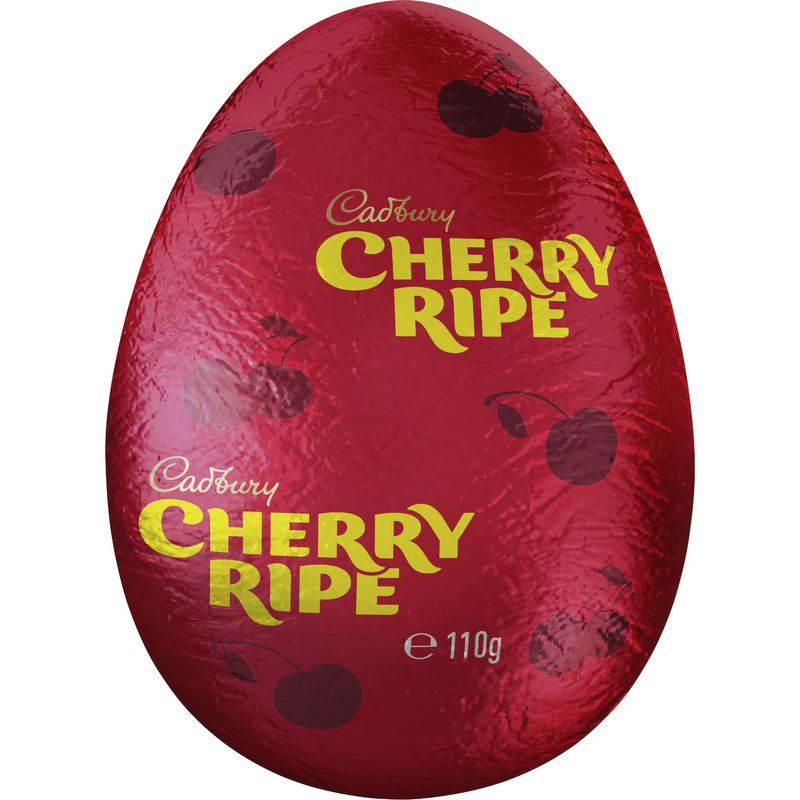 Cadbury Cherry Ripe Chocolate Hollow Easter Egg 110g