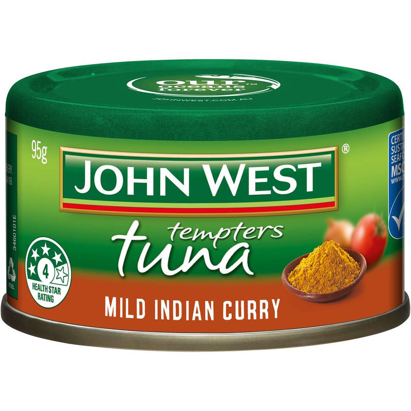 John West Mild Indian Curry Tuna Tempters 95g