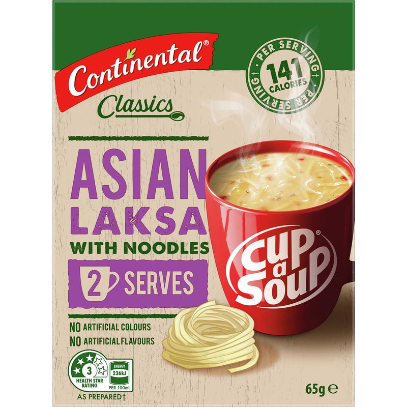Continental Classics Cup A Soup Laksa With Noodles 65g