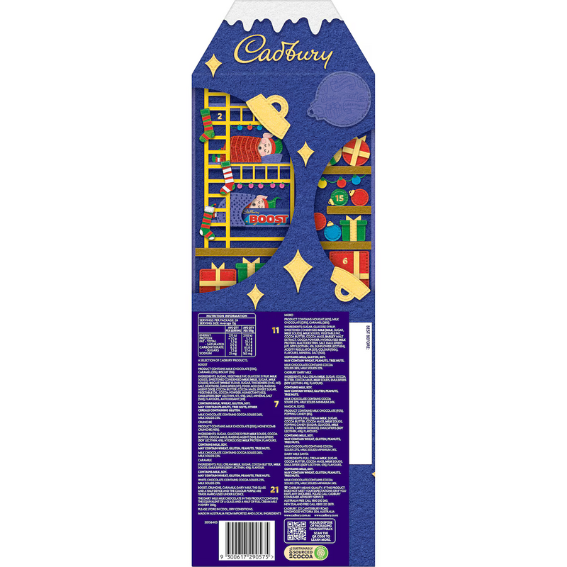 Cadbury Christmas Advent Calendar 3D 312g