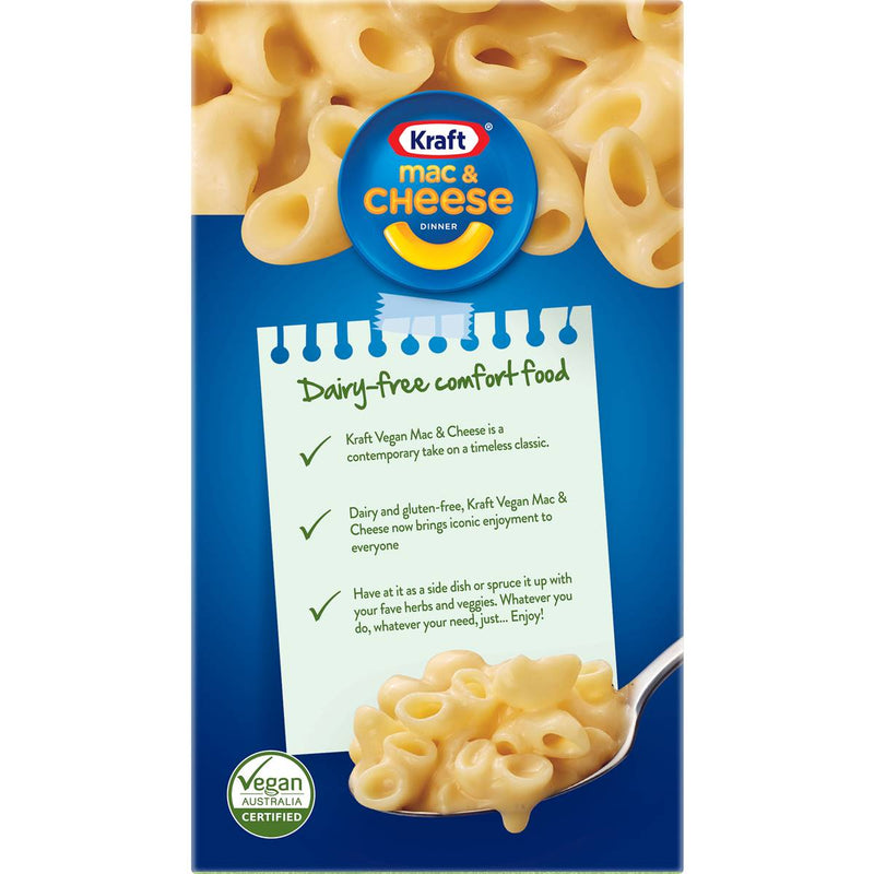 Kraft Mac & Cheese Macaroni Pasta Vegan Box 150g