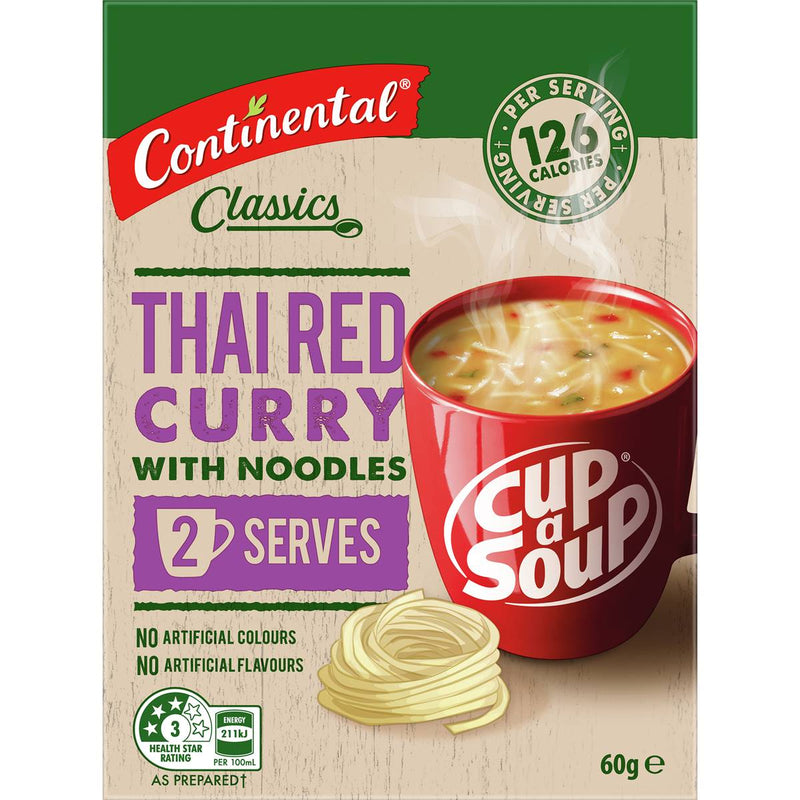 Continental Cup A Soup Asian Thai Red Curry 30g