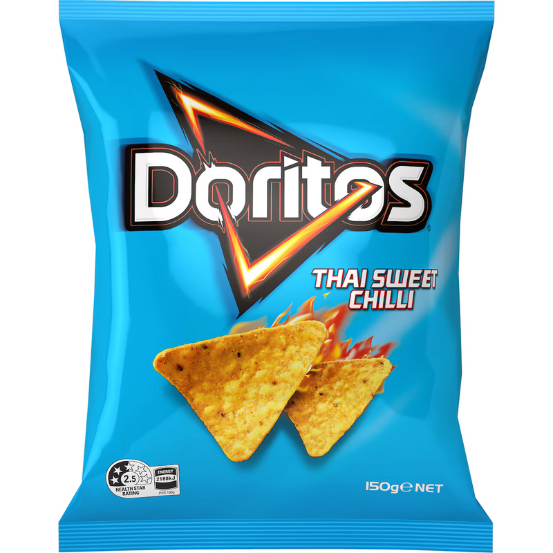 Doritos Corn Chips Thai Sweet Chilli  150g