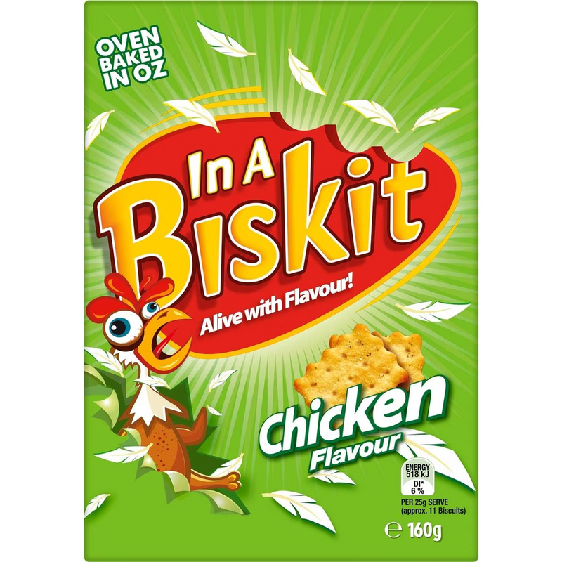 In A Biskit Chicken Crackers 160g