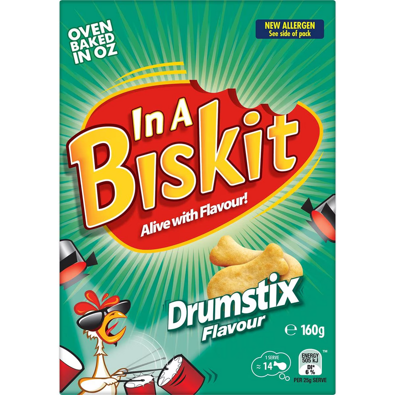 In A Biskit Drumstix Flavour 160g