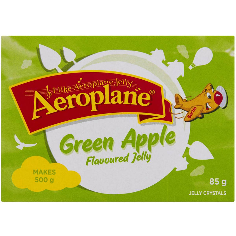 Aeroplane Original Green Apple Flavoured Jelly 85g