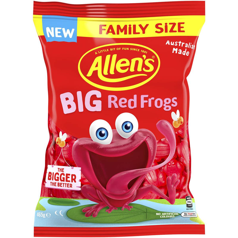 Allen's Big Red Frogs 465g