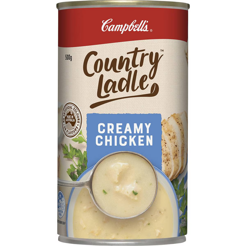 Campbell's Country Ladle Soup Creamy Chicken 500g