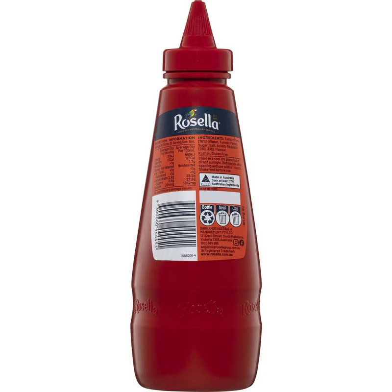 Rosella Tomato Sauce 500ml