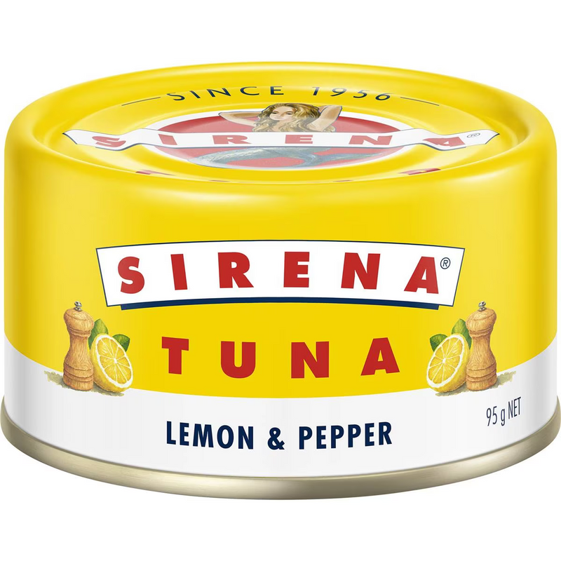 Sirena Lemon & Pepper Tuna 95g