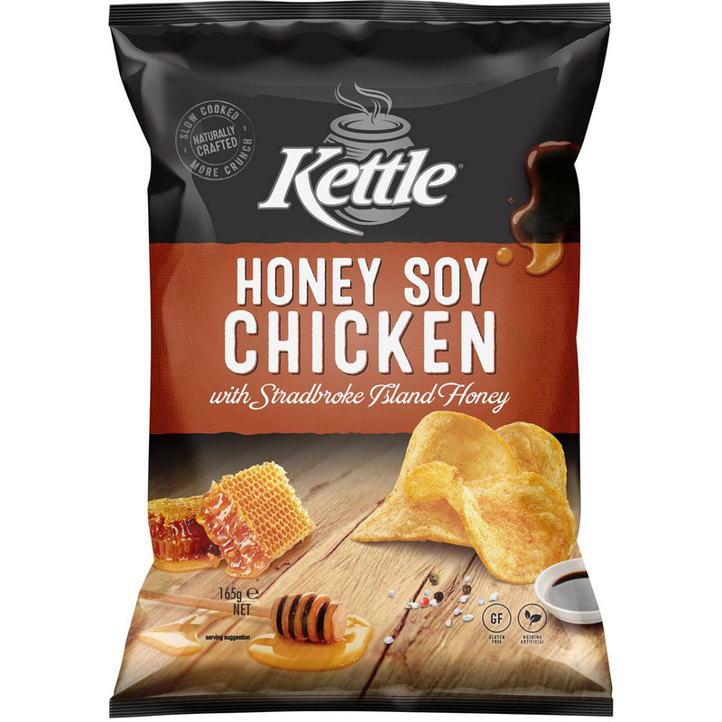 Kettle Honey Soy Chicken Chips 165g