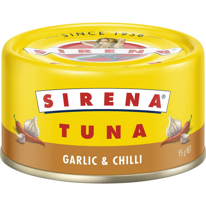 Sirena Garlic & Chilli Tuna 95g