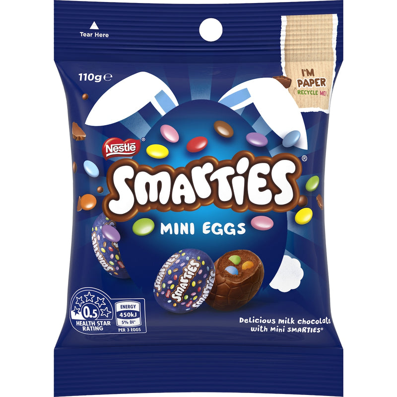 Nestle Smarties Mini Easter Eggs 110g