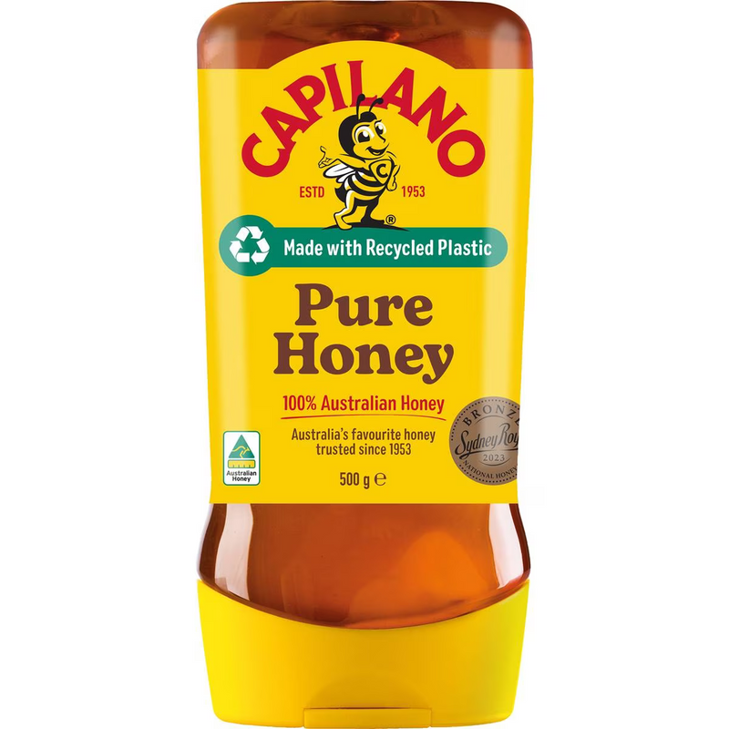 Capilano 100% Pure Australian Honey Squeeze 500g