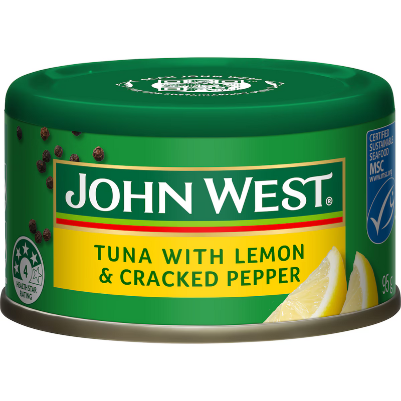 John West Lemon & Cracked Pepper Tuna Tempters 95g