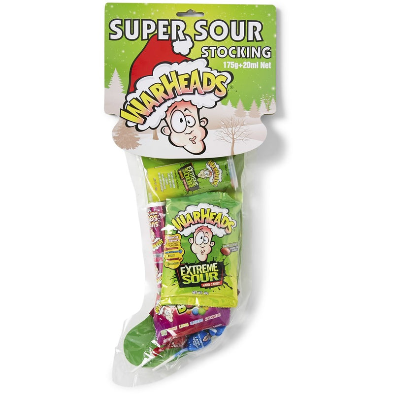 Warheads Christmas Stocking 175g