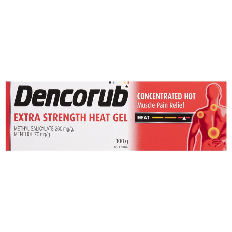 Dencorub Gels Extra Strength Heat 100g