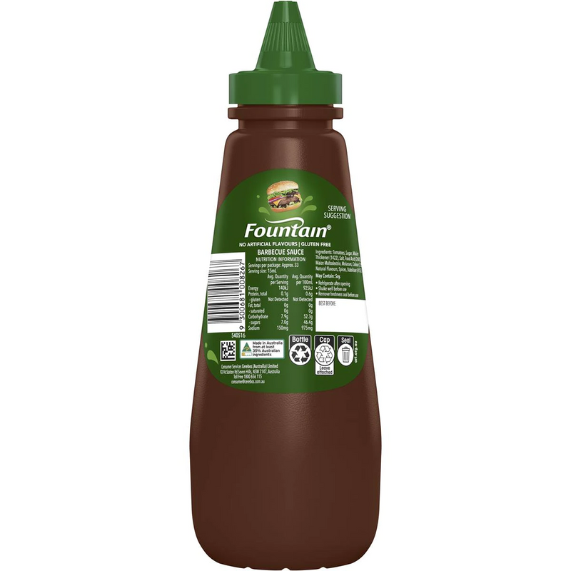 Fountain Barbecue Sauce 500ml