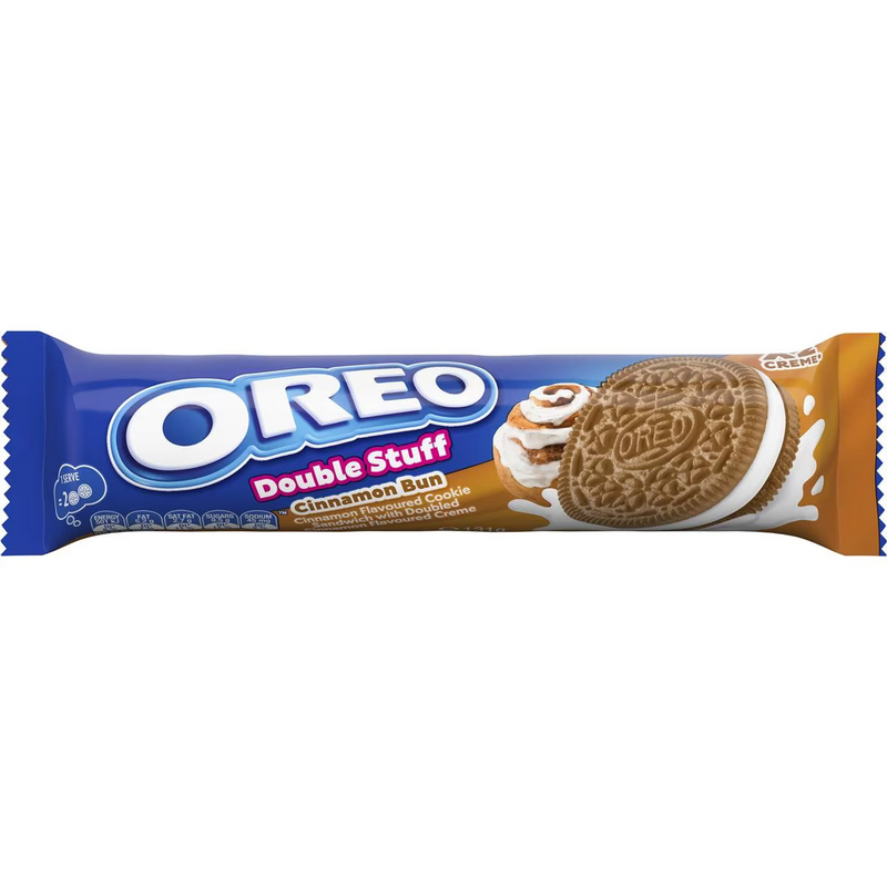 Oreo Double Stuff Cinnamon Bun Cookies 131g