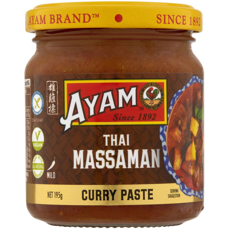 Ayam Thai Massman Curry Paste 195g