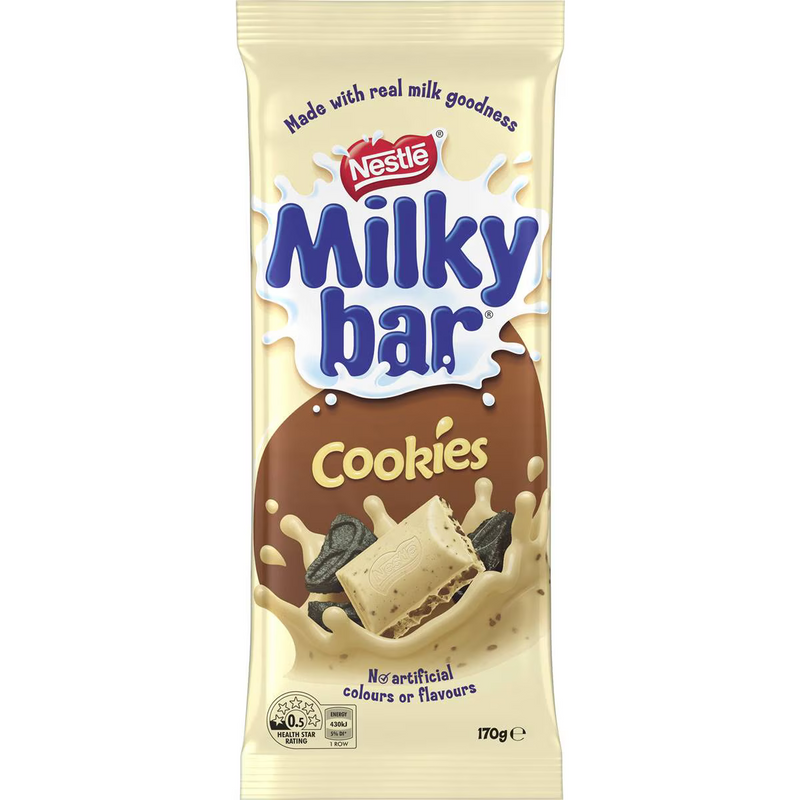 Nestle Milkybar Cookies & Cream Block 170g