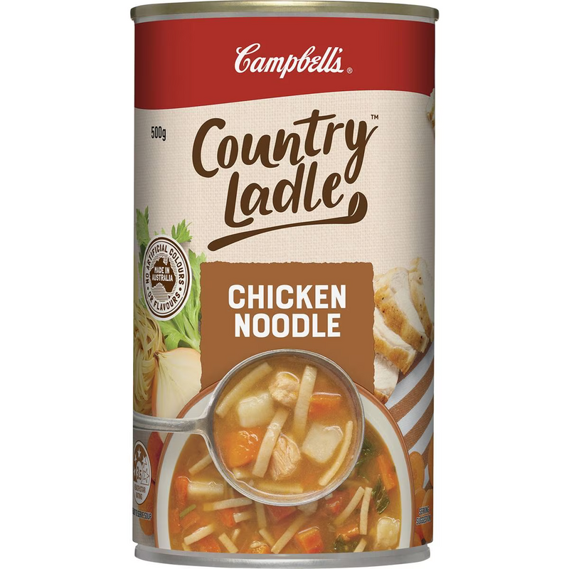 Campbell's Country Ladle Soup Chicken Noodle 500g