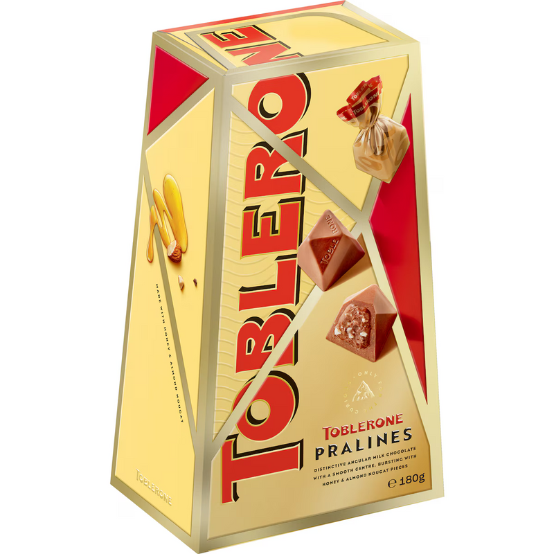 Toblerone Pralines Boxed Chocolate Gift Box 180g