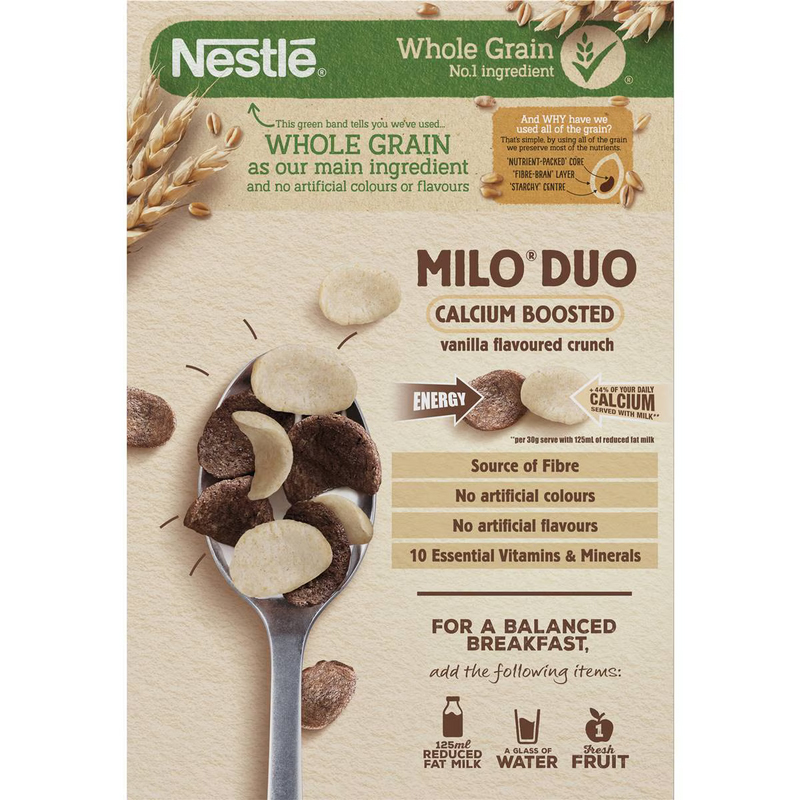 Nestle Milo Duo Cereal 580g