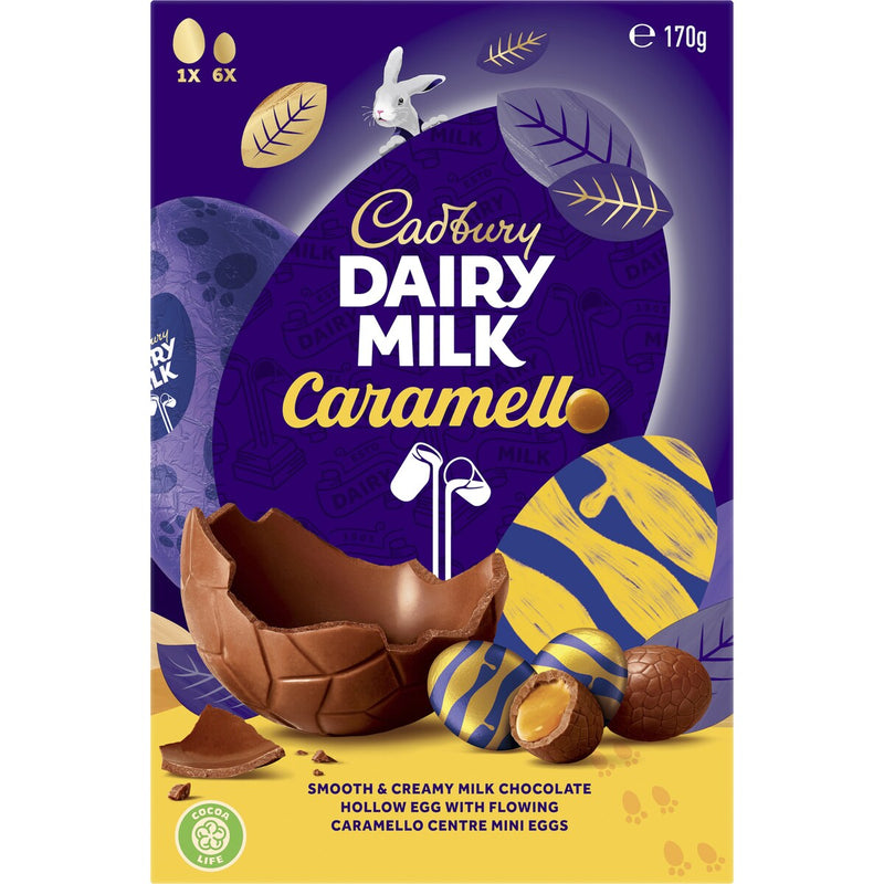 Cadbury Caramello Chocolate Easter Gift Box 170g