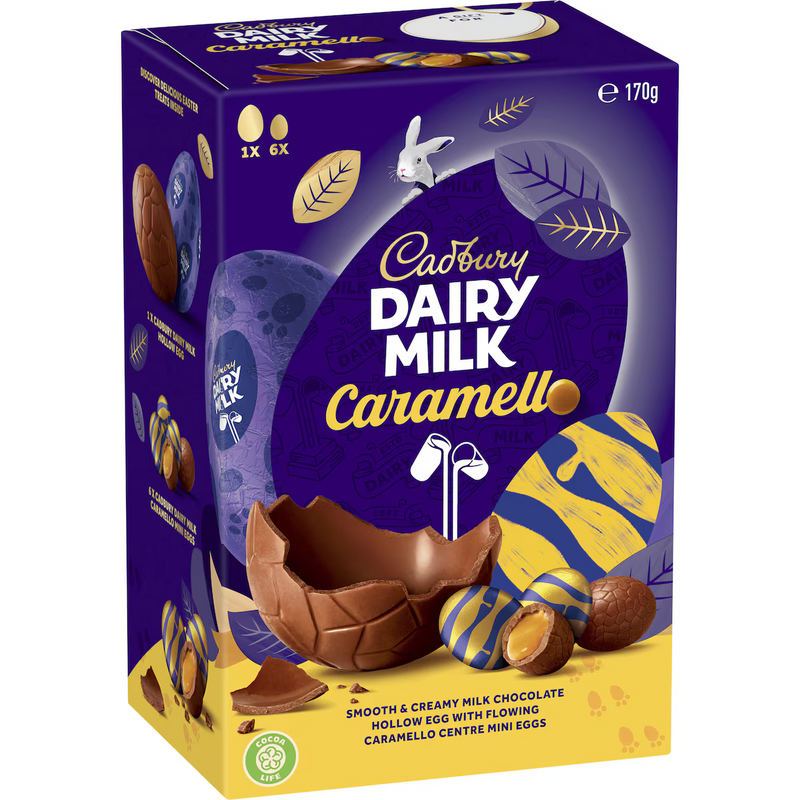 Cadbury Caramello Chocolate Easter Gift Box 170g