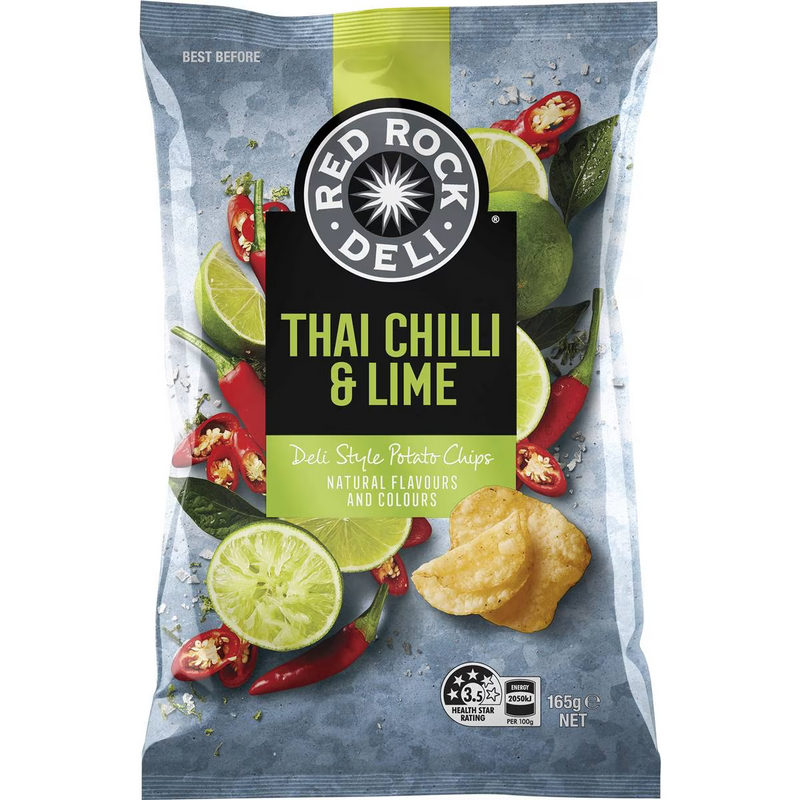 Red Rock Deli Thai Chilli & Lime 165g