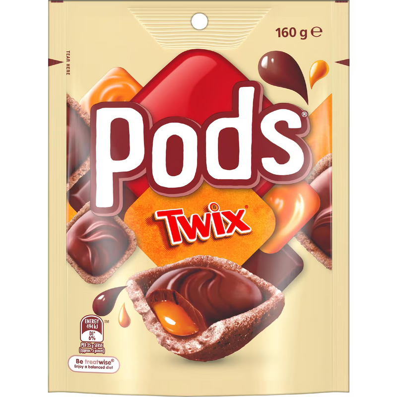 Twix Pods 160g