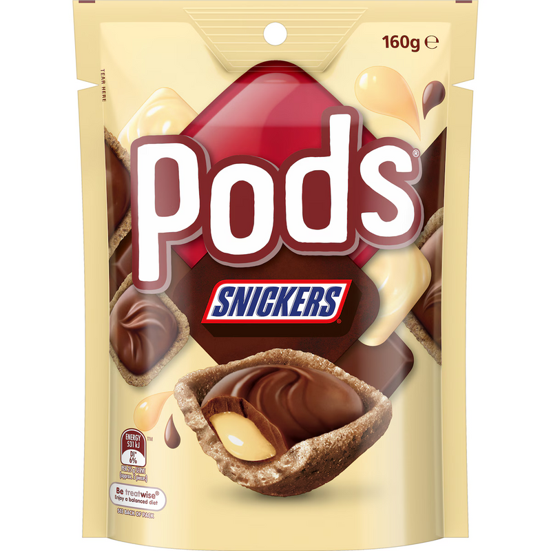 Snickers Pods 160g