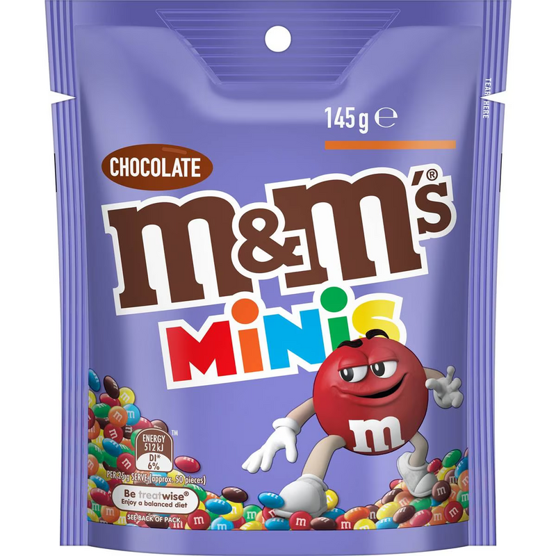 M&m's Minis Snack & Share Bag 145g